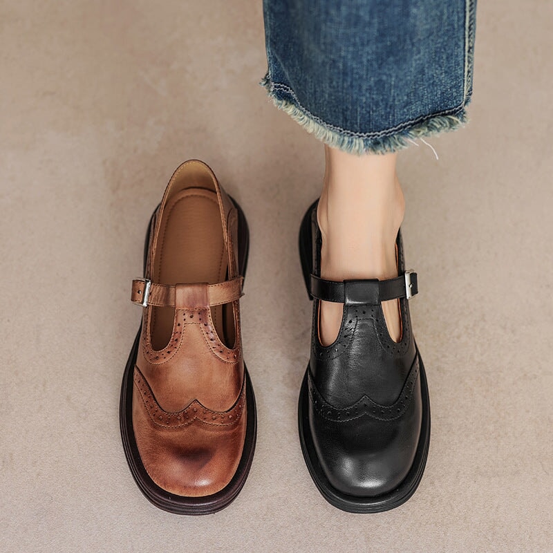 Women's Mary Jane Closed Toe Shoes