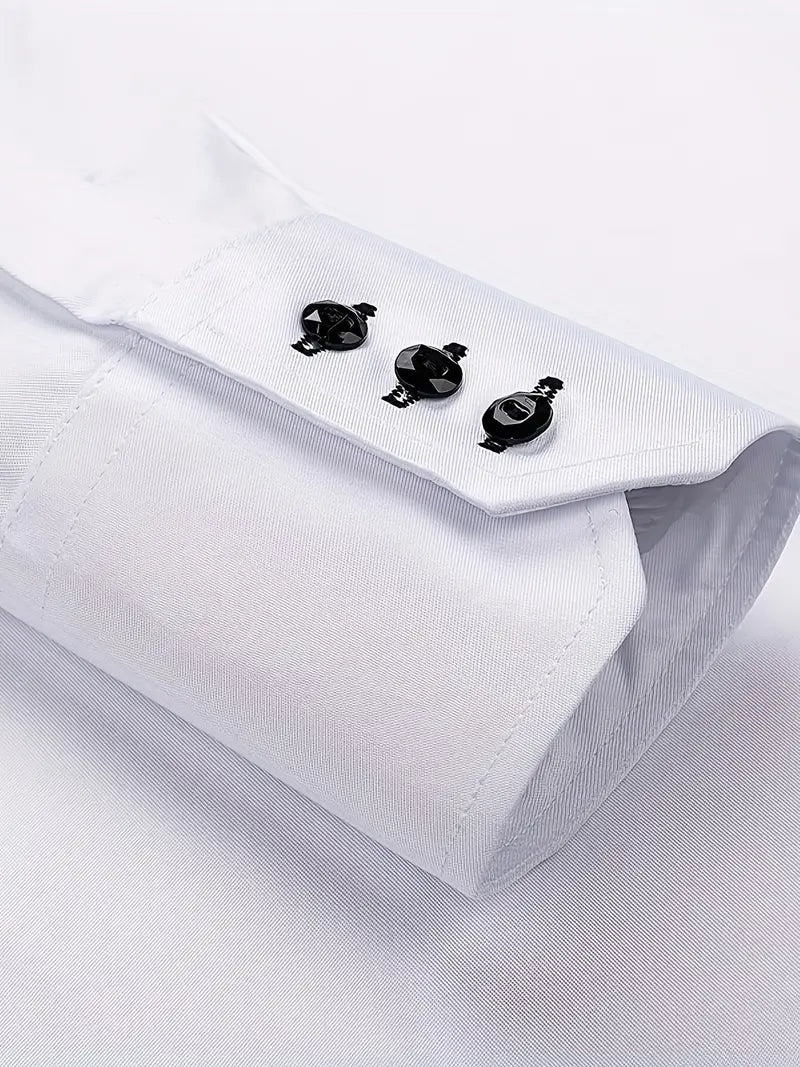 Image of Mason | Men's Slim-Fit Button-Down Shirt