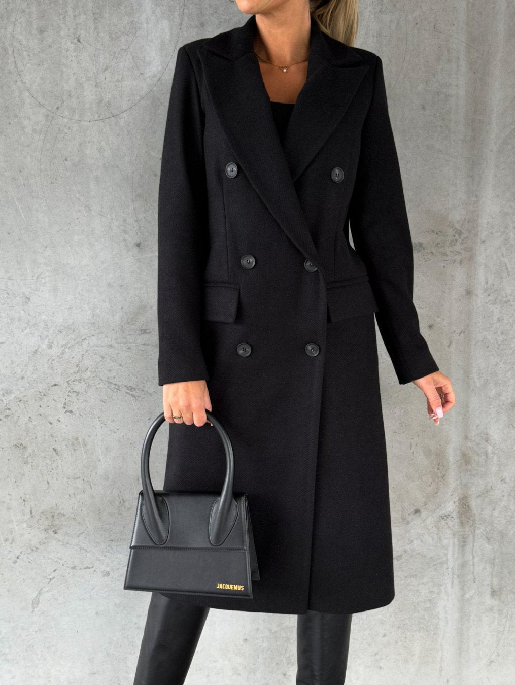 Image of Melanie | Women's Double-Breasted Long Coat