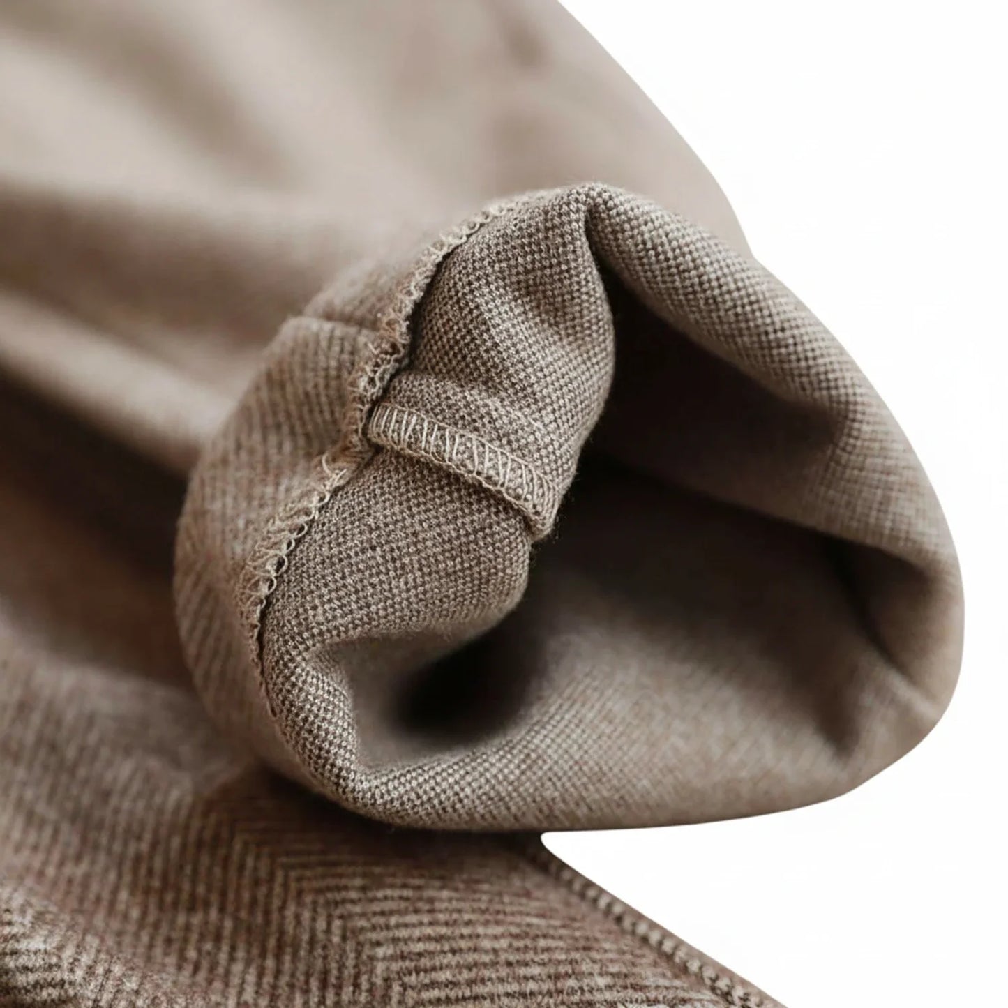 Men's Herringbone Straight Leg Dress Pants