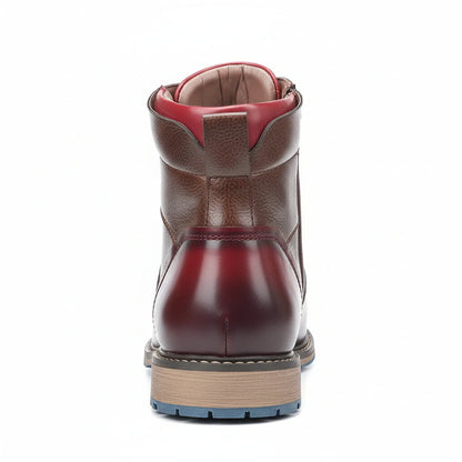 Women's Orthopedic Lace Up Boots Cap Toe