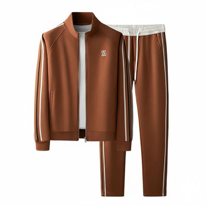 Men's Zip Up Tracksuit Set - VibreMode