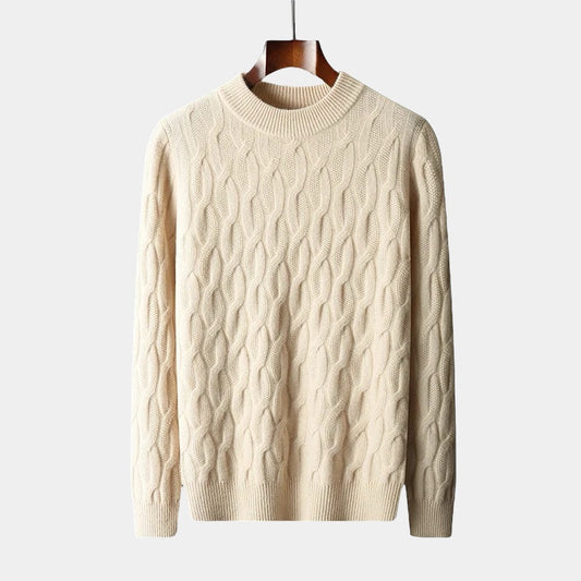 Men's Polo Knit Sweater - Vonnera