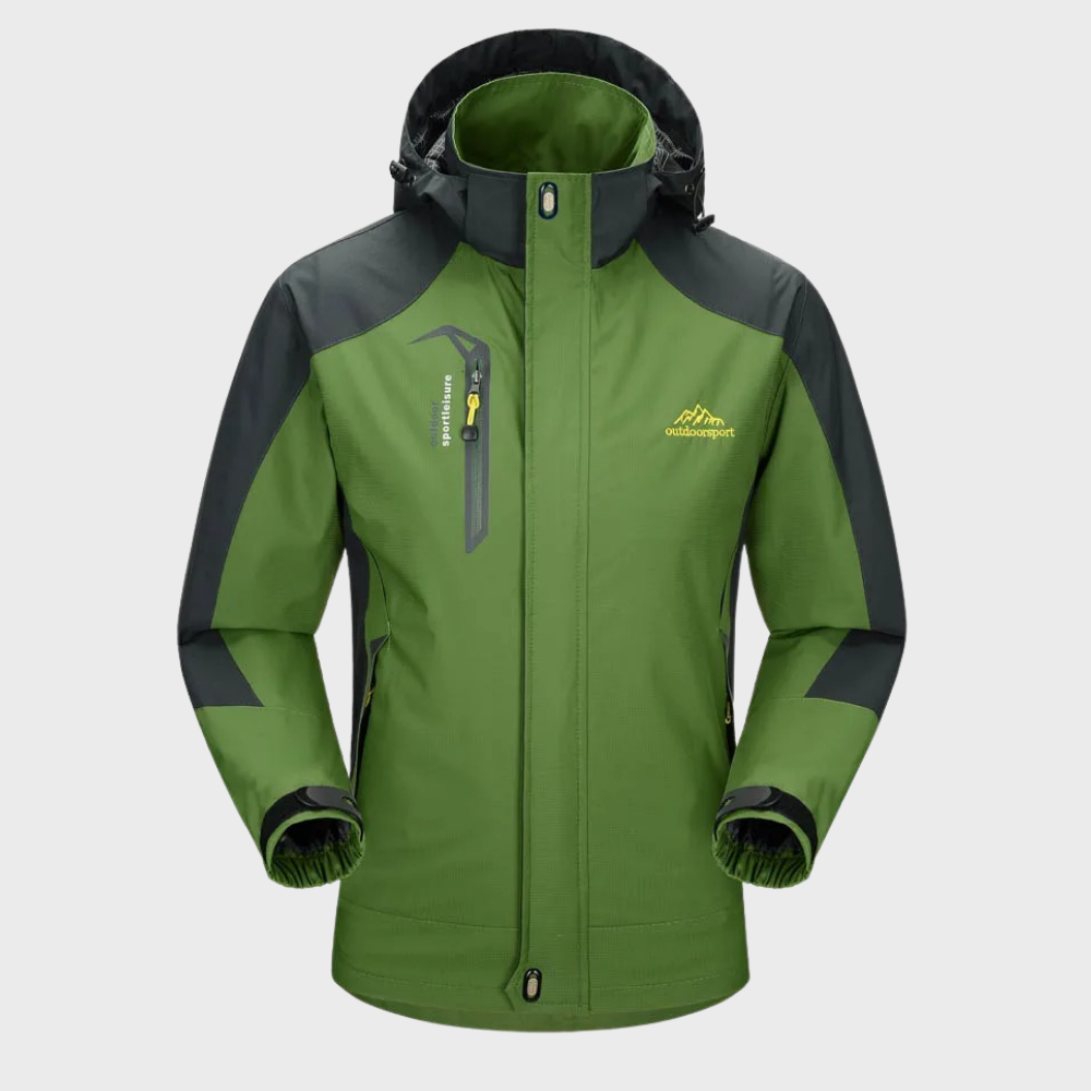 Men's Waterproof Windbreaker Jacket Lightweight Breathable