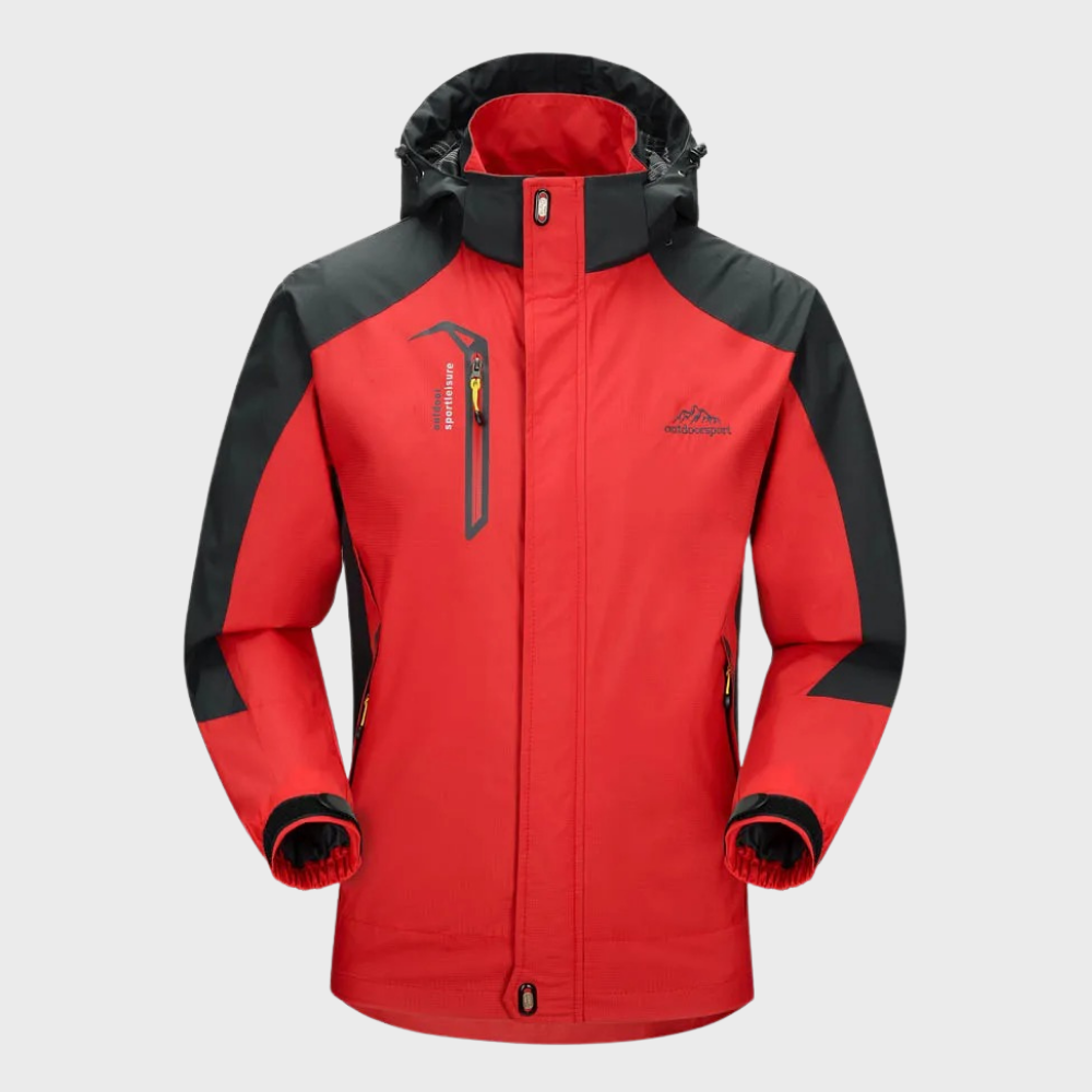 Men's Waterproof Windbreaker Jacket Lightweight Breathable