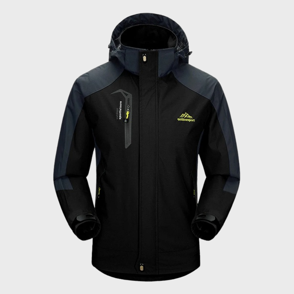 Men's Waterproof Windbreaker Jacket Lightweight Breathable