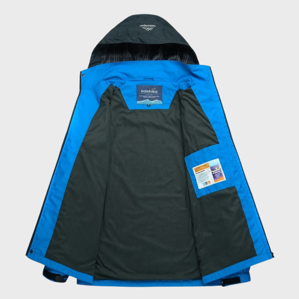 Men's Waterproof Windbreaker Jacket Lightweight Breathable
