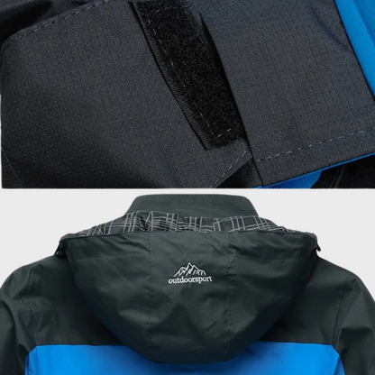 Men's Waterproof Windbreaker Jacket Lightweight Breathable