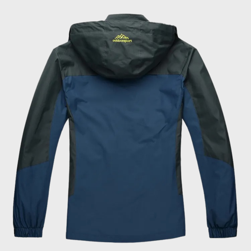 Men's Waterproof Windbreaker Jacket Lightweight Breathable