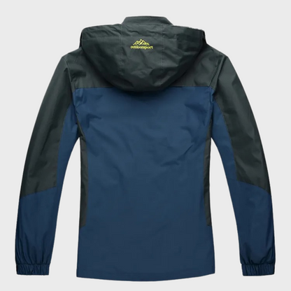 Men's Waterproof Windbreaker Jacket Lightweight Breathable