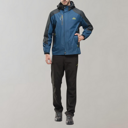 Men's Waterproof Windbreaker Jacket Lightweight Breathable