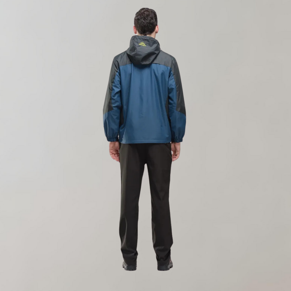Men's Waterproof Windbreaker Jacket Lightweight Breathable