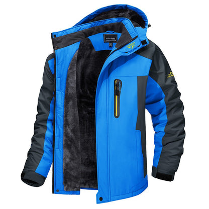 Men's Hooded Jacket Multiple Pockets