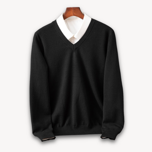 Men's V-Neck Sweater - Vonnera