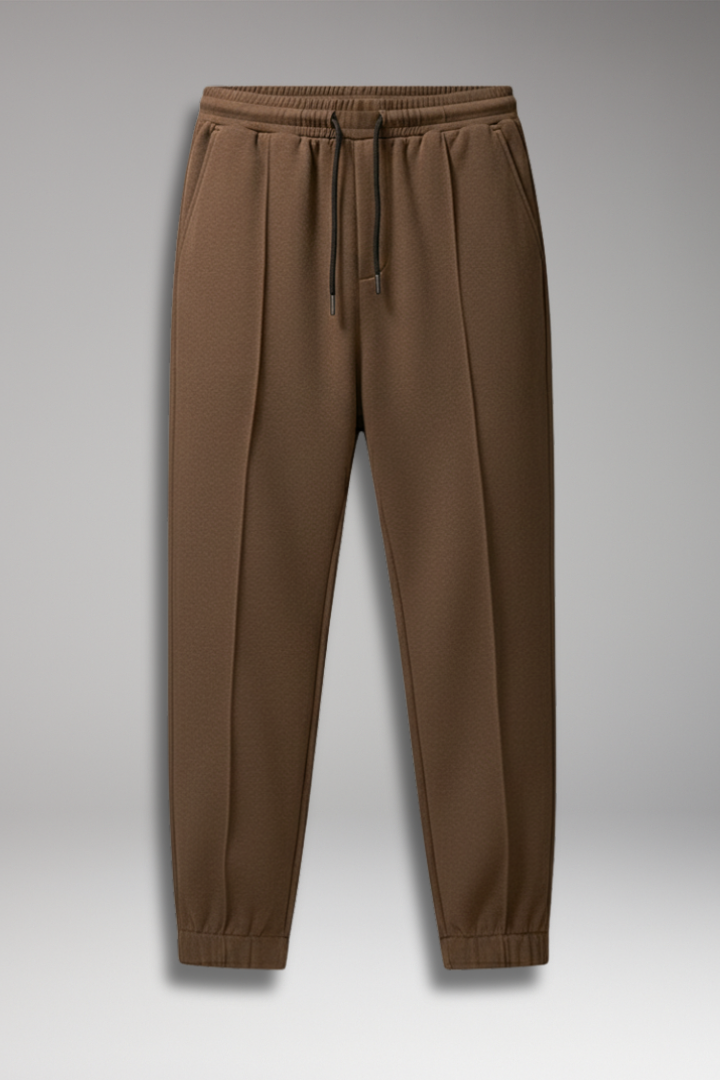 Men's Athletic Pants Elastic Waist Black - Vonnera