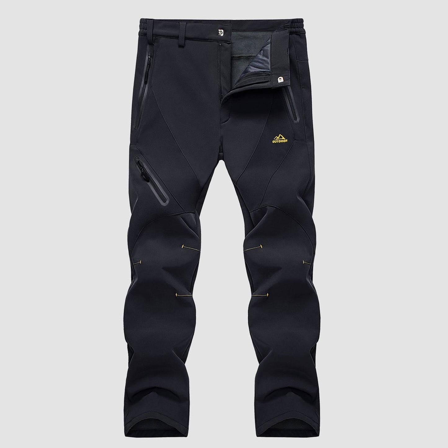 Men's Insulated Snow Pants Waterproof Fleece-Lined - Vonnera