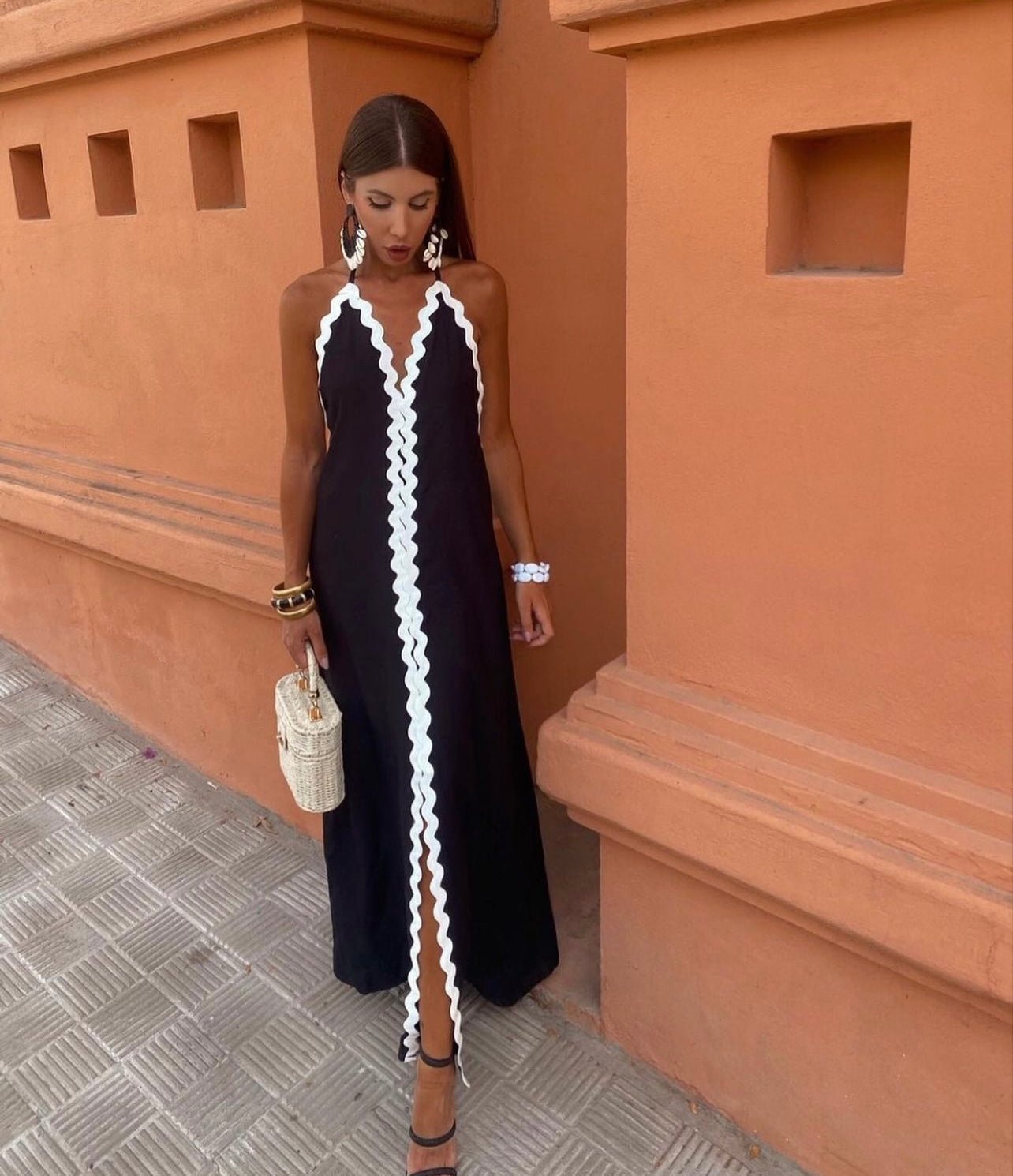Women's Wedding Guest Wrap Dress - Vonnera