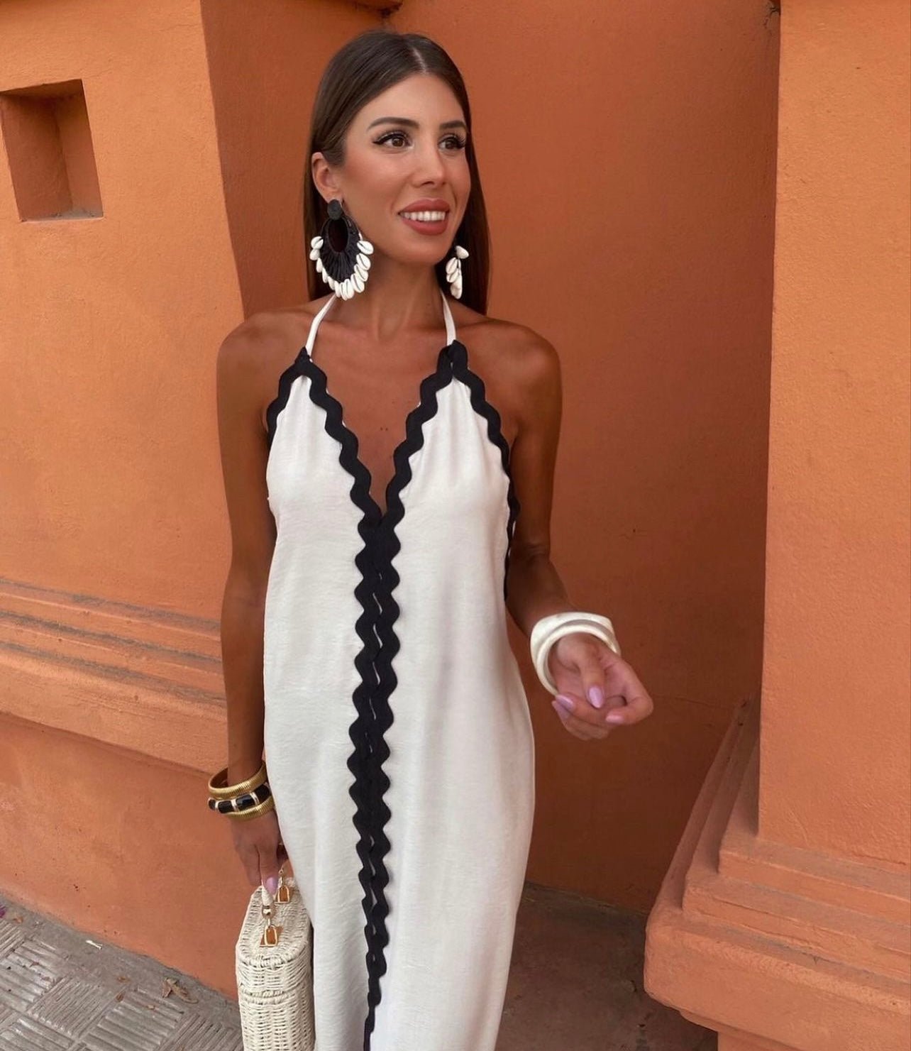 Women's Wedding Guest Wrap Dress