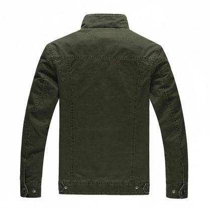Men's Military Stand Collar Jacket