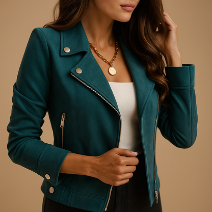 Minimalist elegant coat for women with a tailored fit, refined neutral tones, and a versatile design suitable for office, casual, and daily wear.
