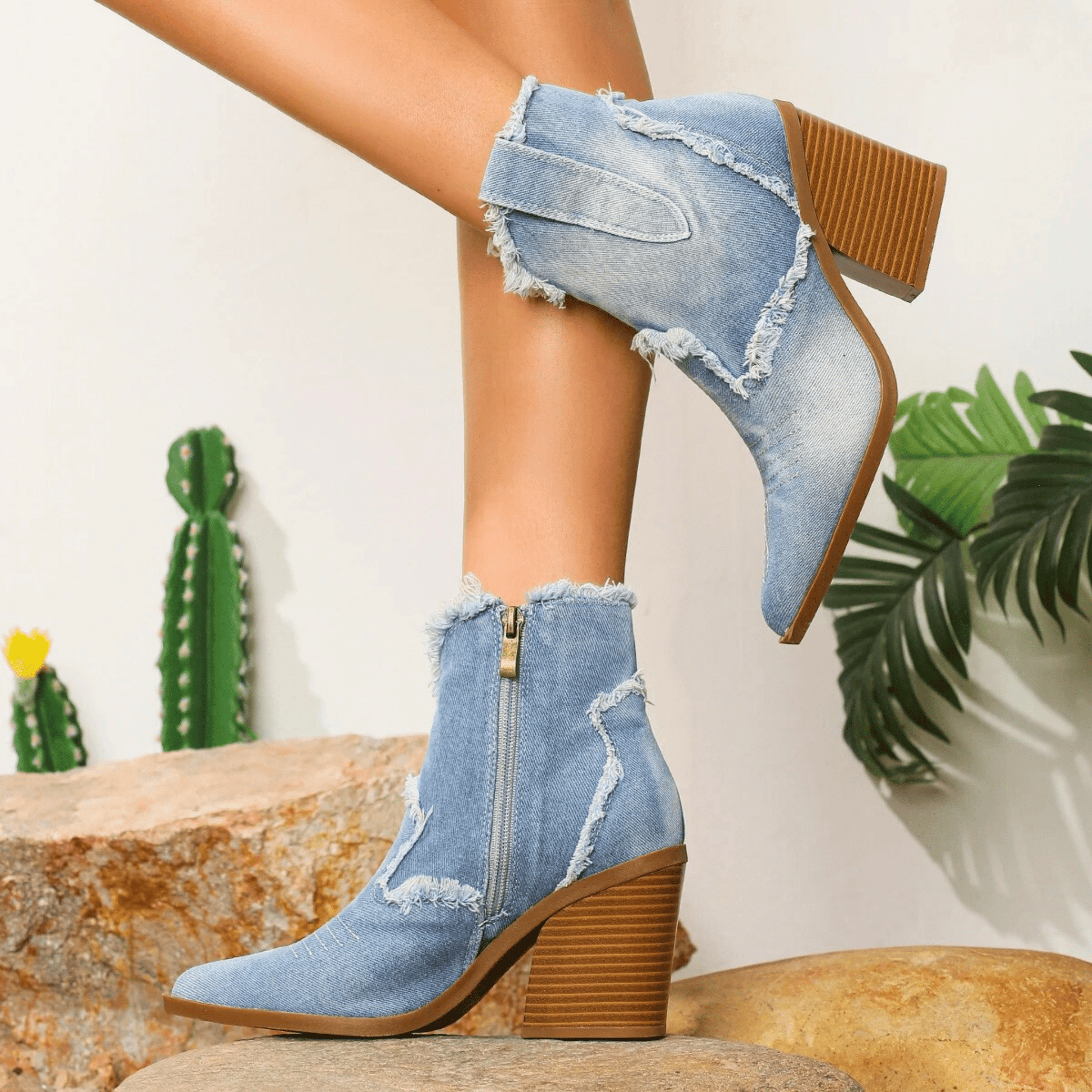 Women's Ankle Boots Heeled - Vonnera