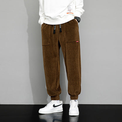Men's Corduroy Jogger Pants - Vonnera