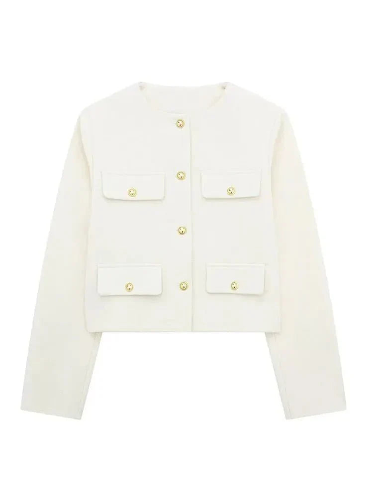 Women's Tweed Blazer Tailored Fit
