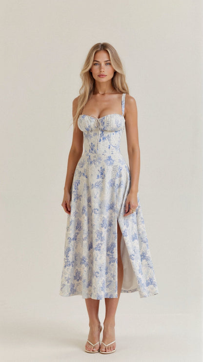 Women's Elegant Waist Dress Flattering Fit