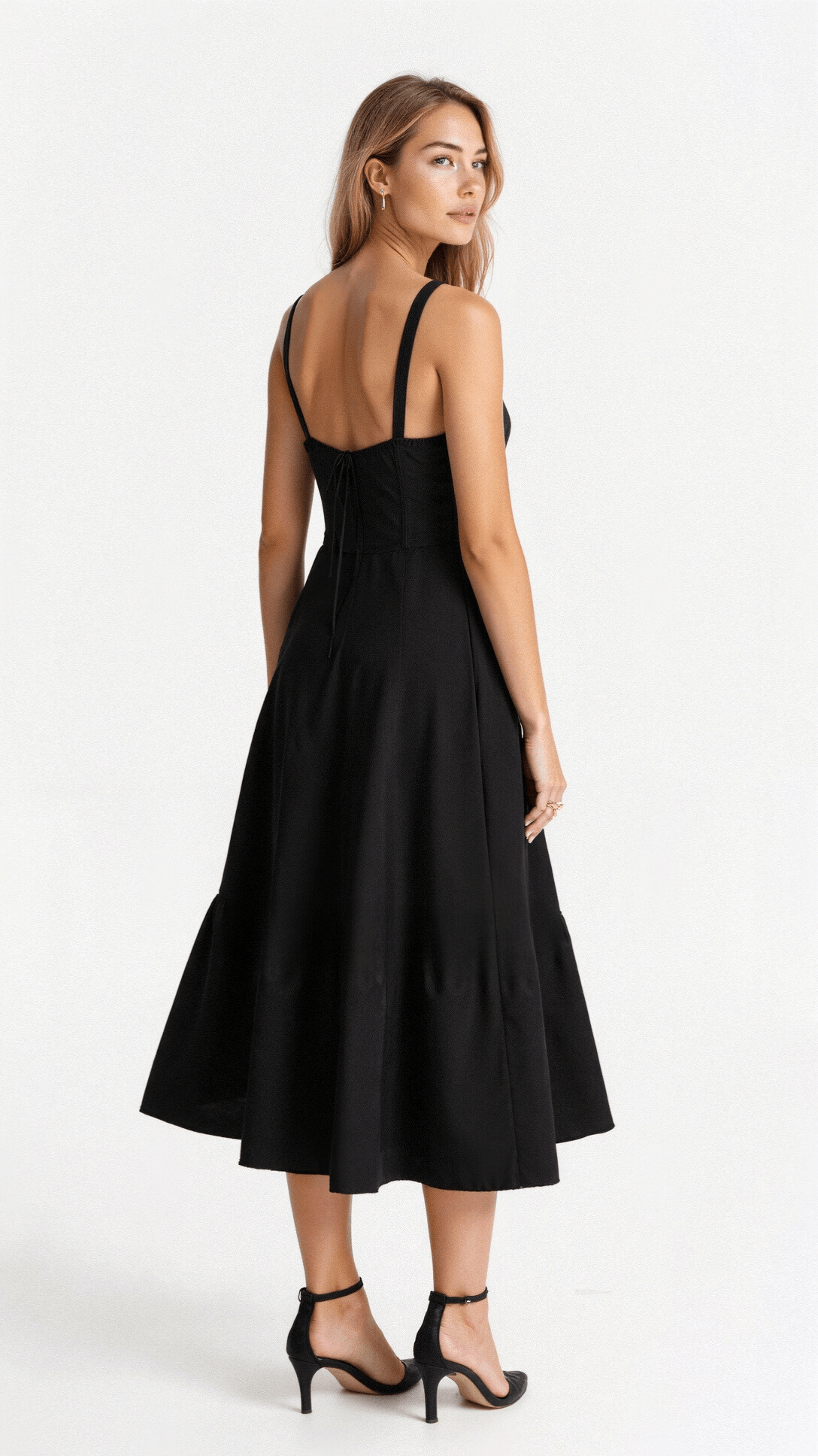 Women's Elegant Waist Dress Flattering Fit