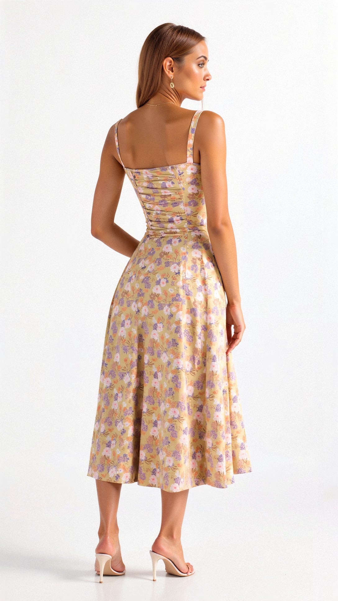 Women's Elegant Waist Dress Flattering Fit