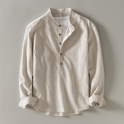 Murray Men's Long Sleeve Casual Button Down Shirt - Vonnera