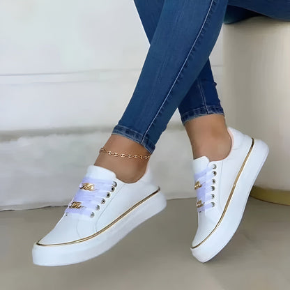Women's Orthopedic Lace-Up Sneakers