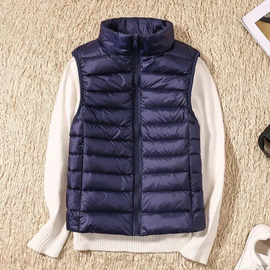 Women's Windbreaker Bodywarmer Zip Up