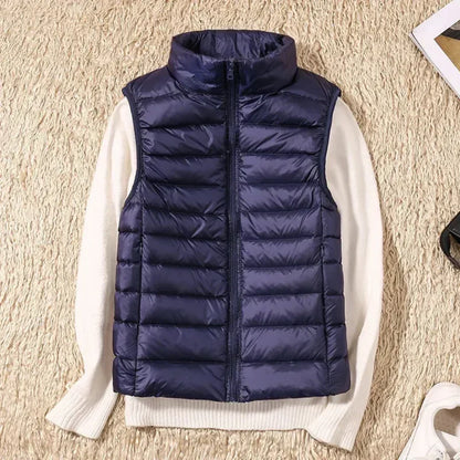 Women's Windbreaker Bodywarmer Zip Up
