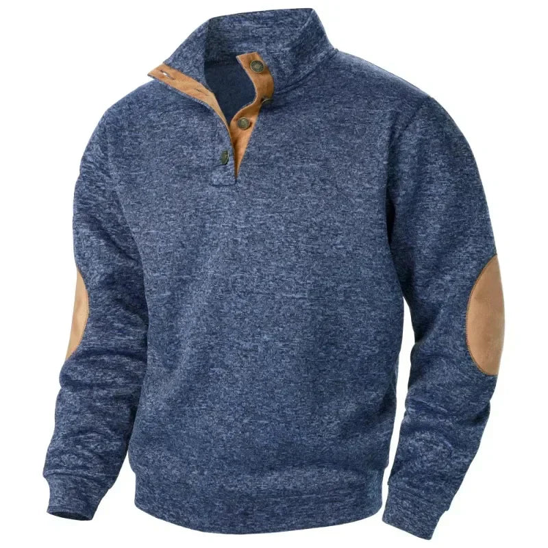 Men's V-Neck Casual Sweatshirt