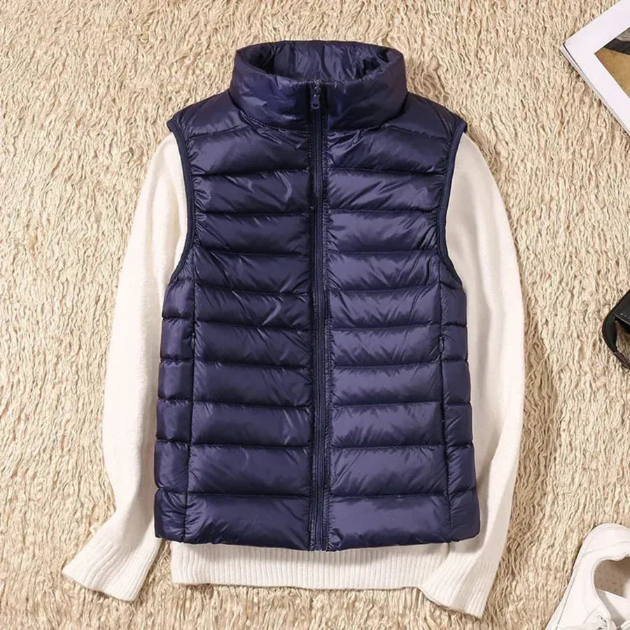 Women's Windbreaker Body Warmer Zip Up