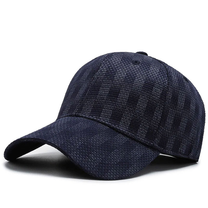Cortland Men's Plaid Baseball Cap - Vonnera