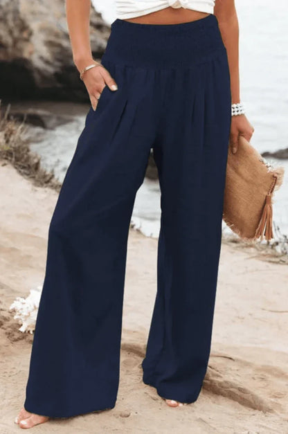 Women's Stretch Palazzo Pants - Vonnera