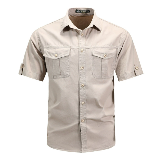 Men's Short Sleeve Utility Shirt - Vonnera