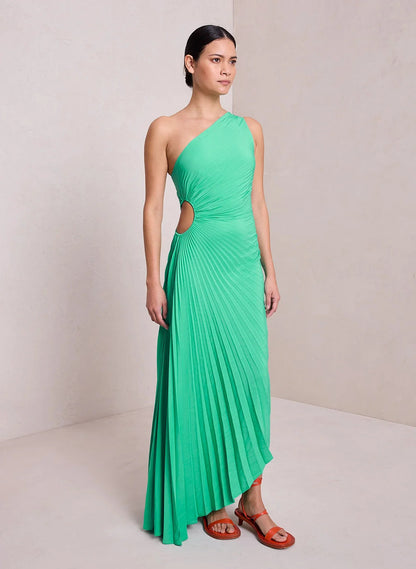 Image of Nell | Women's One Shoulder Midi Dress