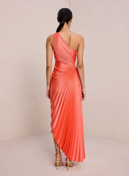 Image of Nell | Women's One Shoulder Midi Dress