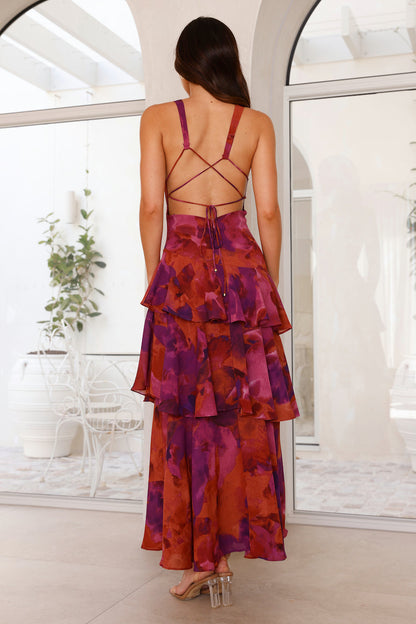 Image of Nell | Women's Tiered Maxi Dress