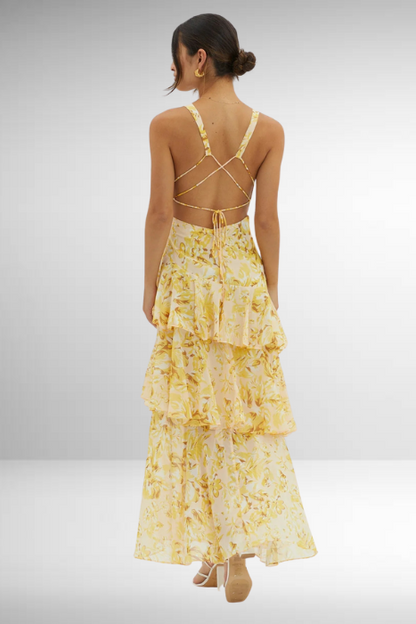 Image of Nell | Women's Tiered Maxi Dress