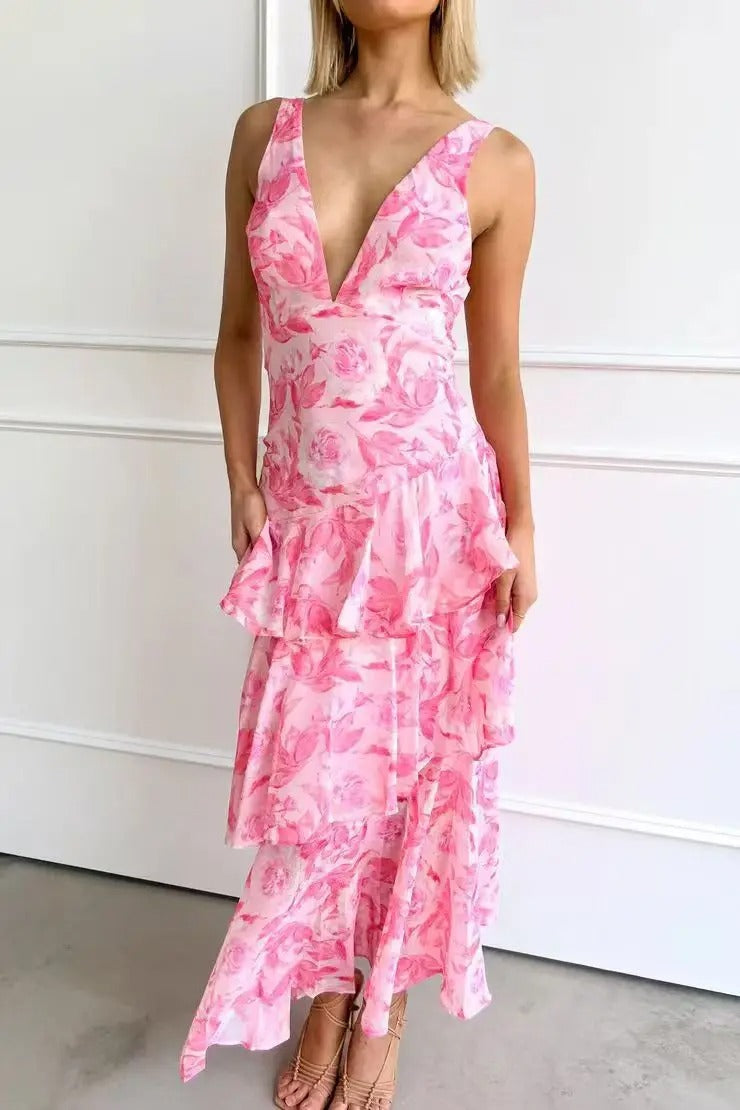 Image of Nell | Women's Tiered Maxi Dress