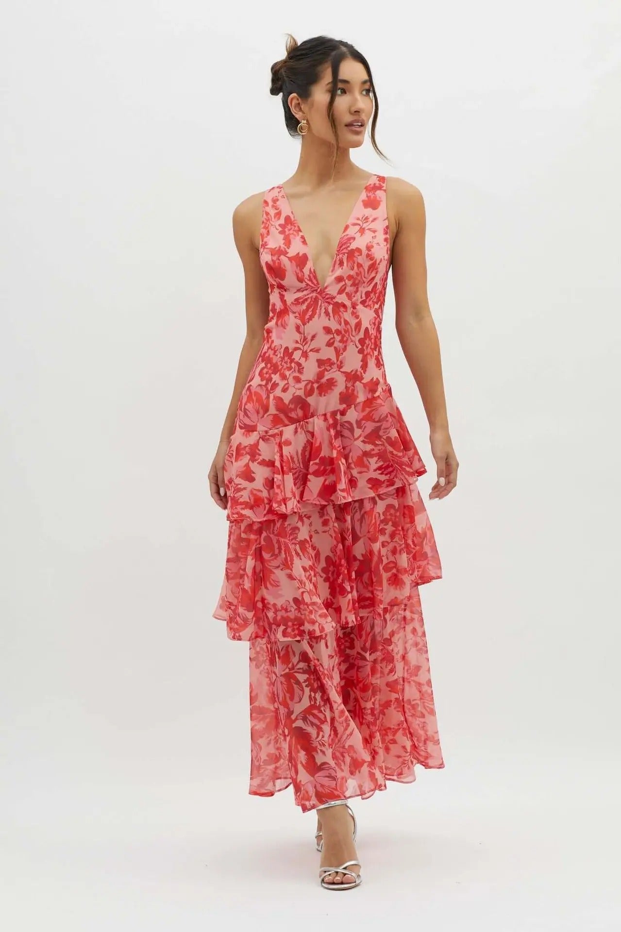 Image of Nell | Women's Tiered Maxi Dress