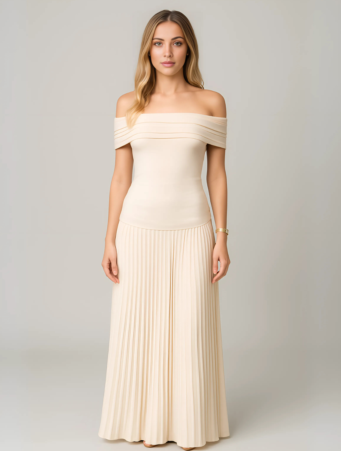 Women's Off The Shoulder Maxi Dress - Vonnera