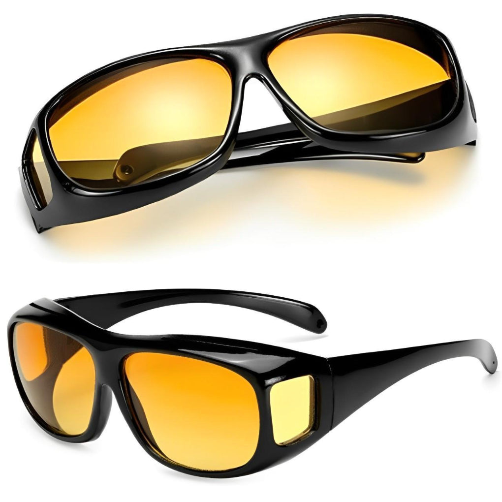Night Vision Driving Glasses Yellow Tint - Vonnera