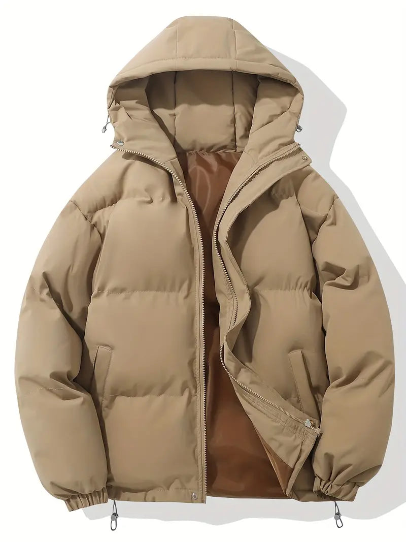 Women's Hooded Puffer Jacket - Vonnera