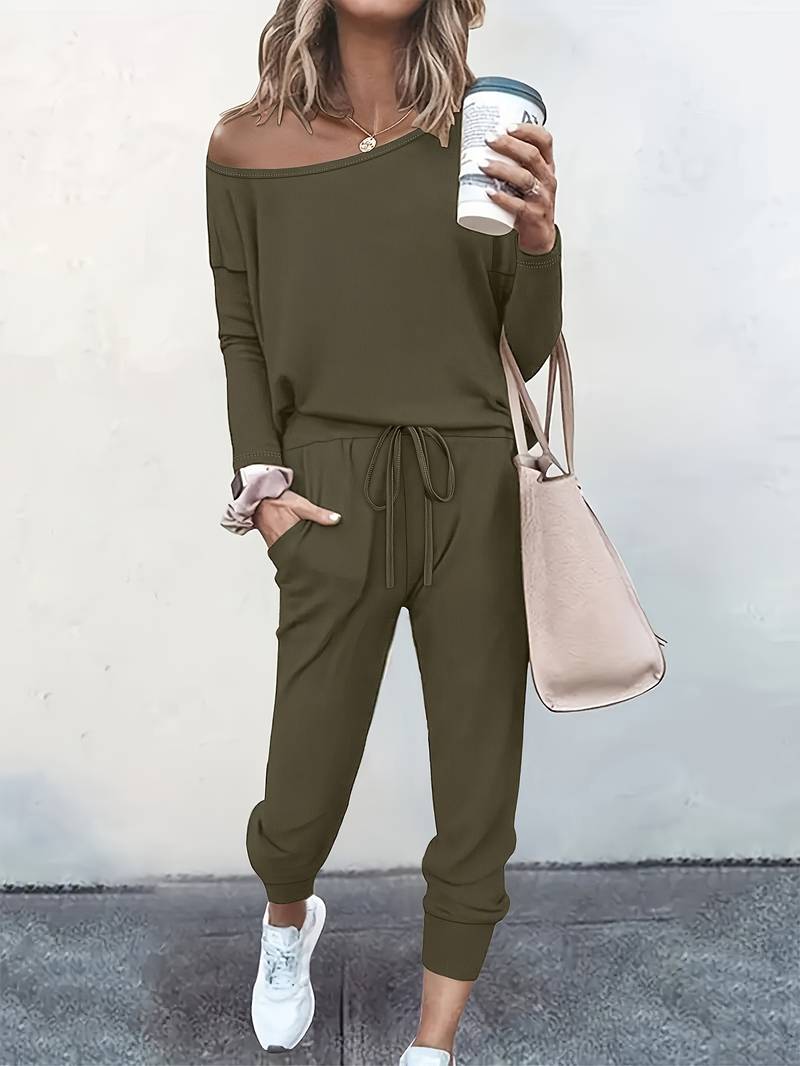 Women's 2 Piece Set Wide Leg Pants