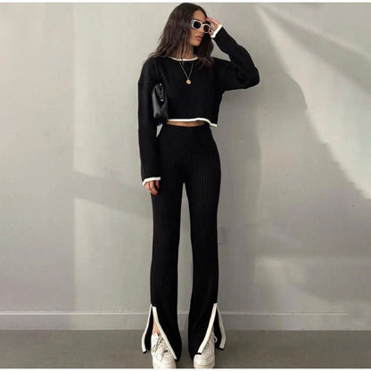 Women's 2 Piece Crop Set